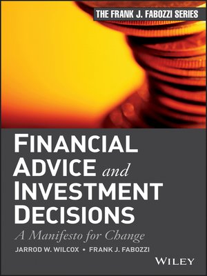 cover image of Financial Advice and Investment Decisions